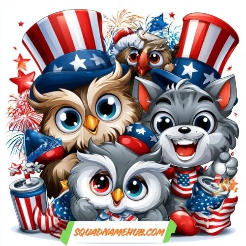 Creative 4th of July Team Names