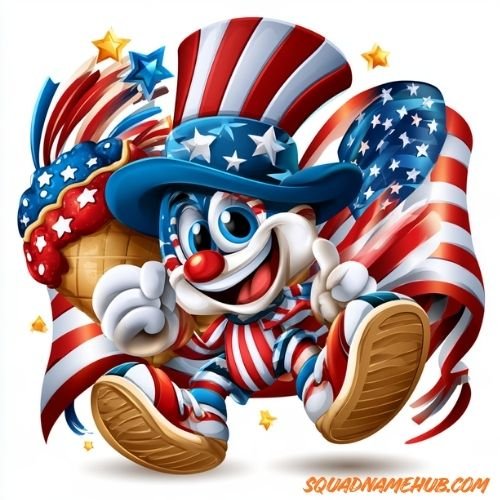 Funny 4th of July Team Names